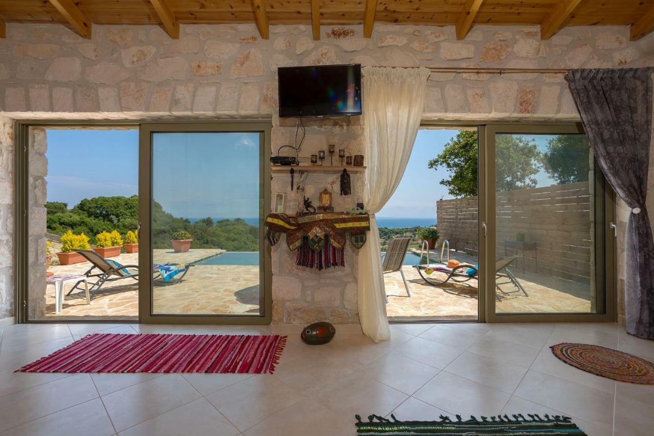 David'S Villas - Private Pool & Scenic Surroundings วาซิลิคอส ภายนอก รูปภาพ