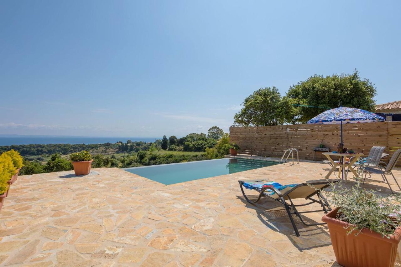 David'S Villas - Private Pool & Scenic Surroundings วาซิลิคอส ภายนอก รูปภาพ