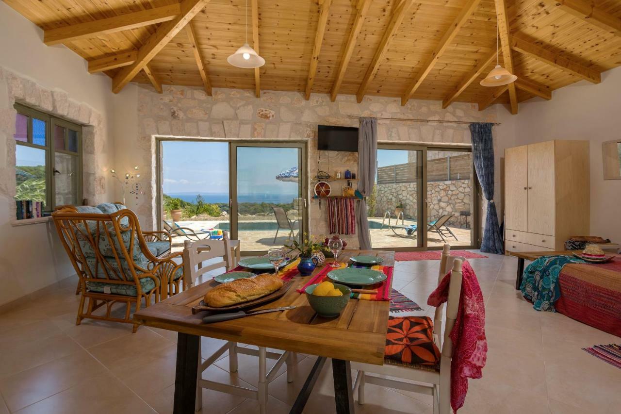 David'S Villas - Private Pool & Scenic Surroundings วาซิลิคอส ภายนอก รูปภาพ